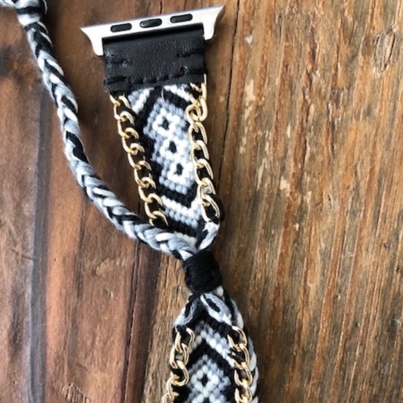 Boho Knit Watchband- 38/40 - Picture 1 of 1